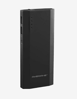 India Desire : Buy Ambrane P-1122 10000 mAh Power Bank (White & Brown) At Rs 199 From Tata Cliq